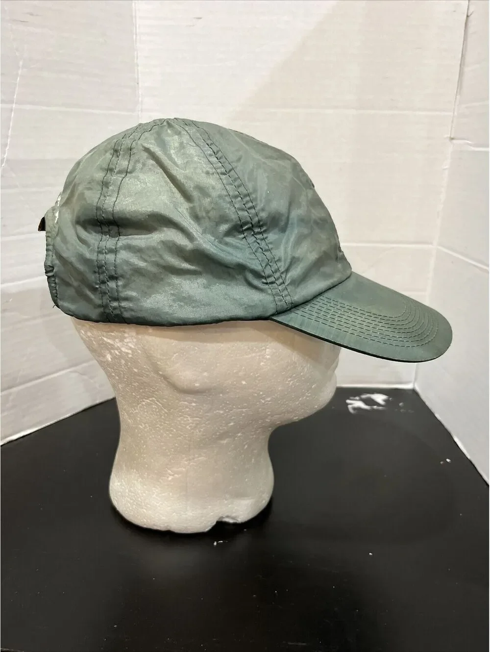 Bass Pro Shops Gore Tex Faded Green Baseball Cap Largemouth Bass
